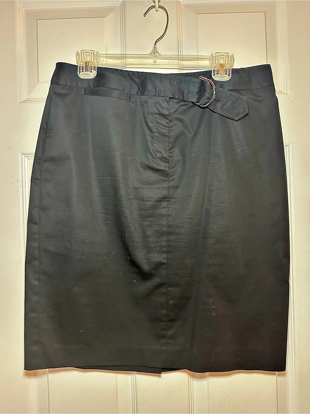 Rafaella Women's Black Pencil Skirt, Waist 12P